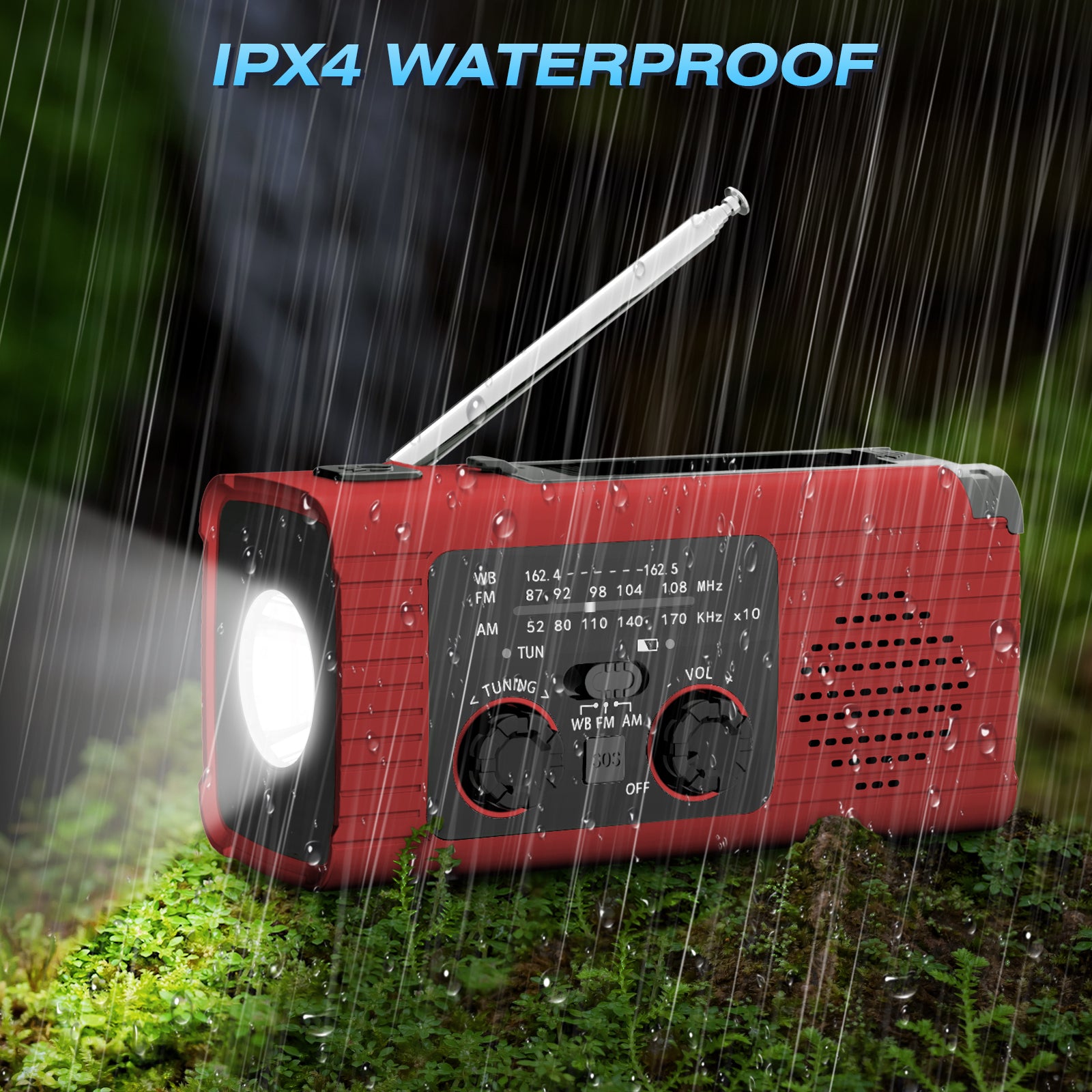 emergency radios waterproof