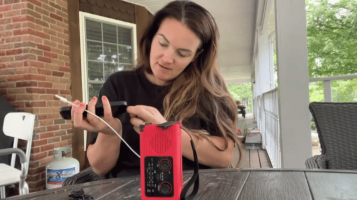 NITIGO EMERGENCY WEATHER RADIO FOR POWER OUTAGE